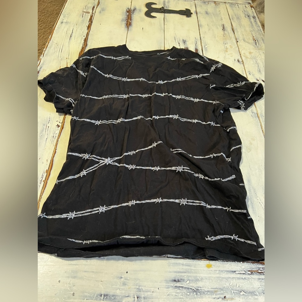 Barbed wire shirt